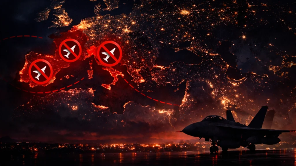 "NATO bizi yalnız bıraktı" diyen Trump etrafa saldırmaya başladı! 3 Hava Sahası Temsili Kapanış